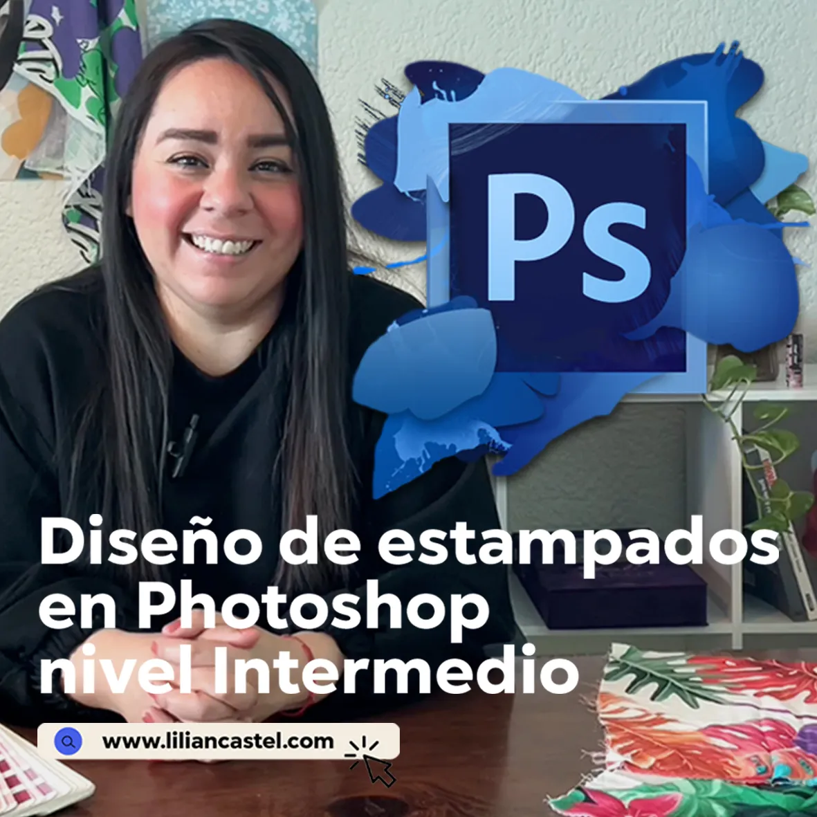 Diseño de Estampados en Photoshop Nivel Intermedio
